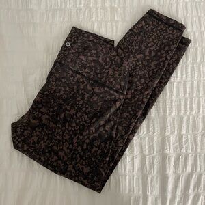 Lululemon animal print leggings